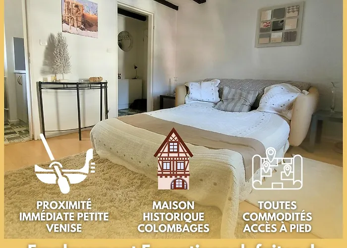 Au Coeur De La Petite Venise - Διαμέρισμα Κολμάρ